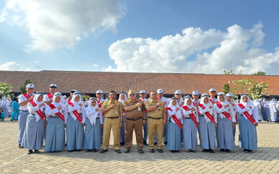 Tegakkan Integritas, SMKN 1 Mandiraja Kukuhkan Duta Antikorupsi dan Integritas Tahun 2026